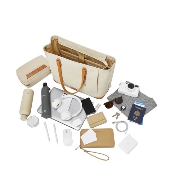 Siena Gray Tote Bag for Women - Picture 5 of 6